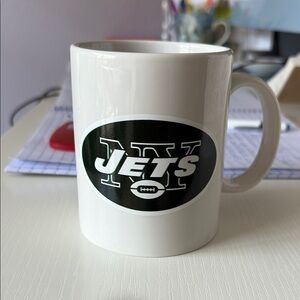 White Jets Logo Mug